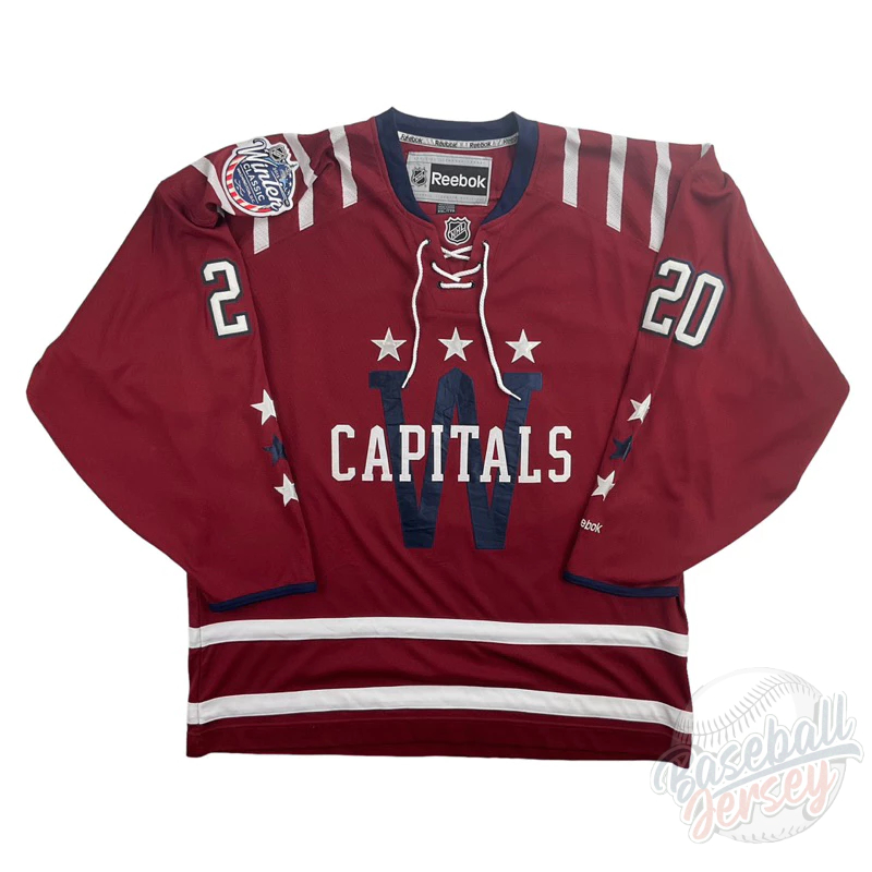 เสื้อฮ็อกกี้ NHL Reebok Washington Capitals 2015 Winter Classic NHL Hockey BROUWER #20 Size XXL