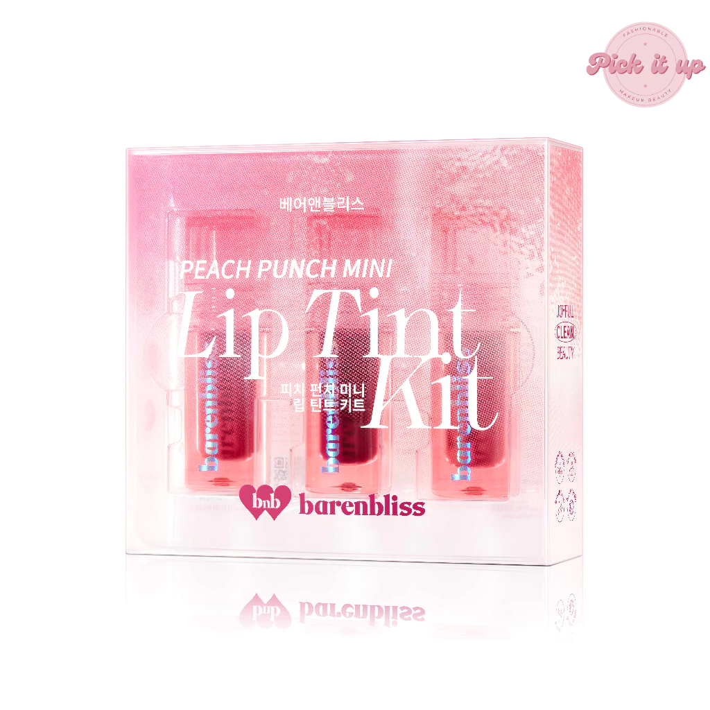 barenbliss Peach Punch Mini Lip Tint Kit