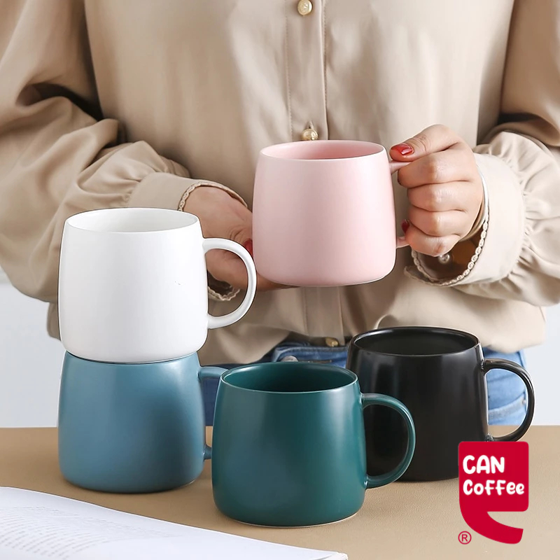 Can Coffee แก้วมัค 500ml  มีให้เลือกหลายสี