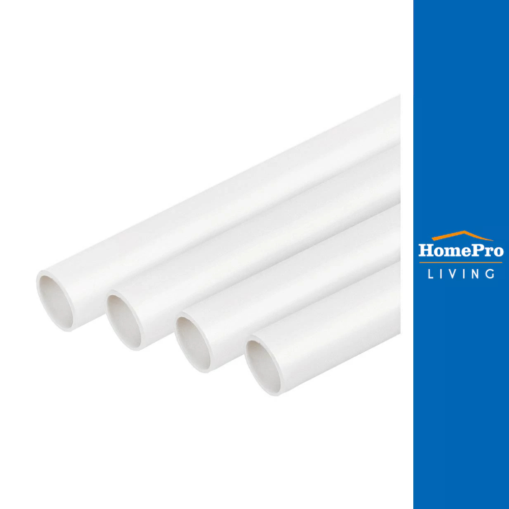 ELECKTA ท่อตรง PVC 16 มม. 2.92 ม. สีขาว BS จัดส่งโดย HomePro