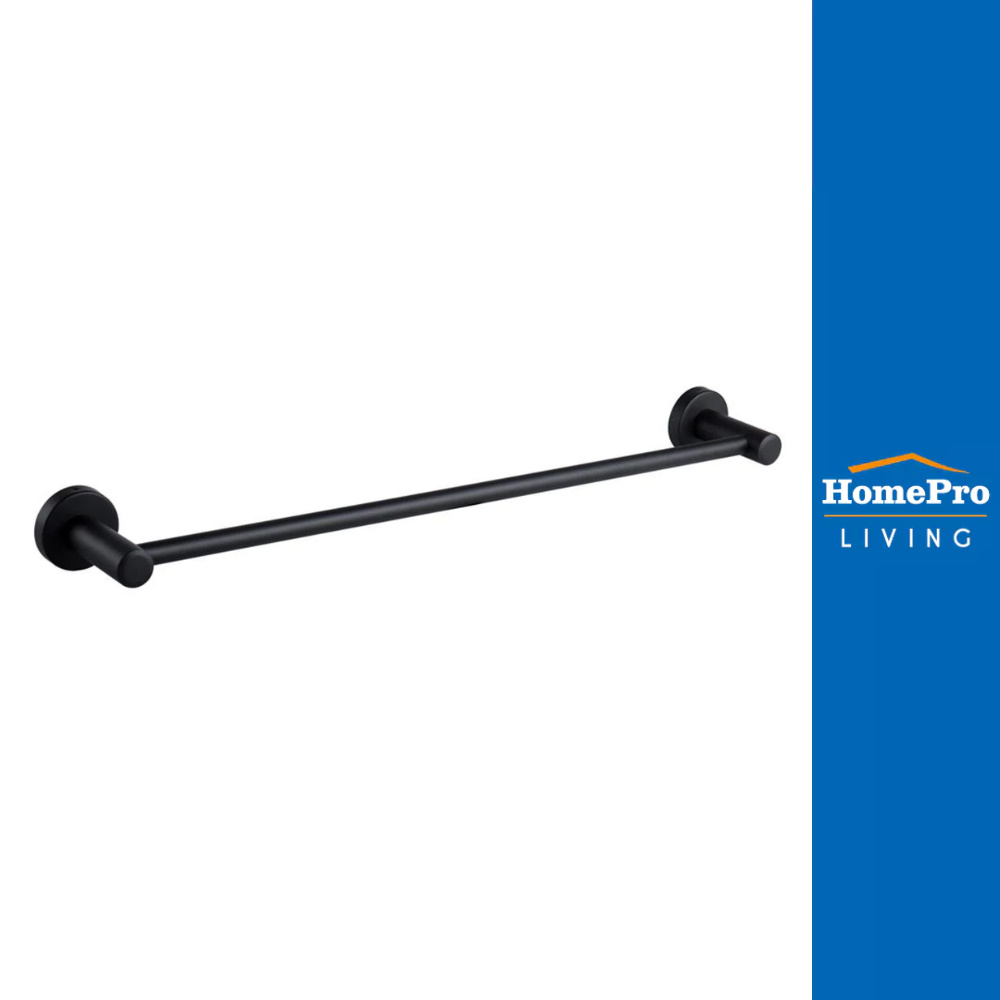 RASLAND ราวแขวนผ้า RA BKK-60 60 ซม. สีดำ