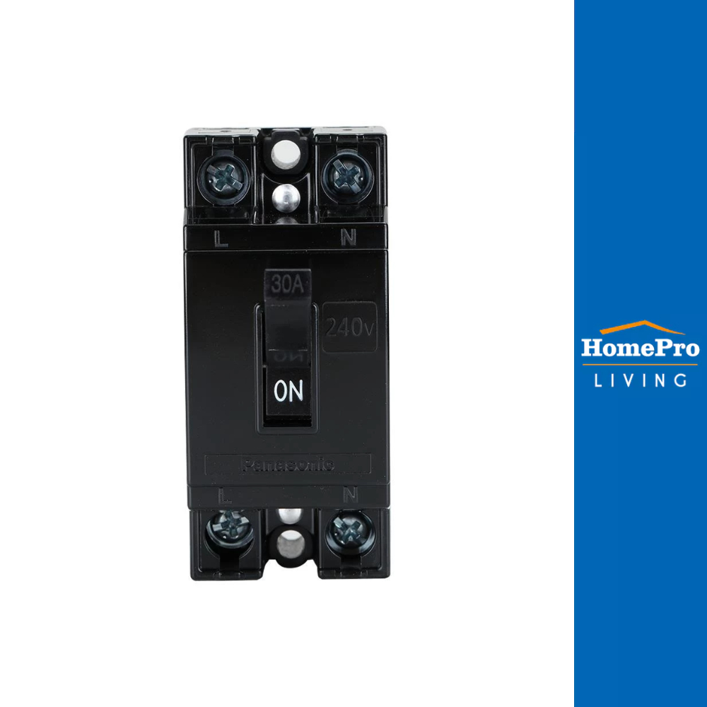 PANASONIC เซฟตี้เบรกเกอร์ 30 แอมป์ 1 เฟส จัดส่งโดย HomePro