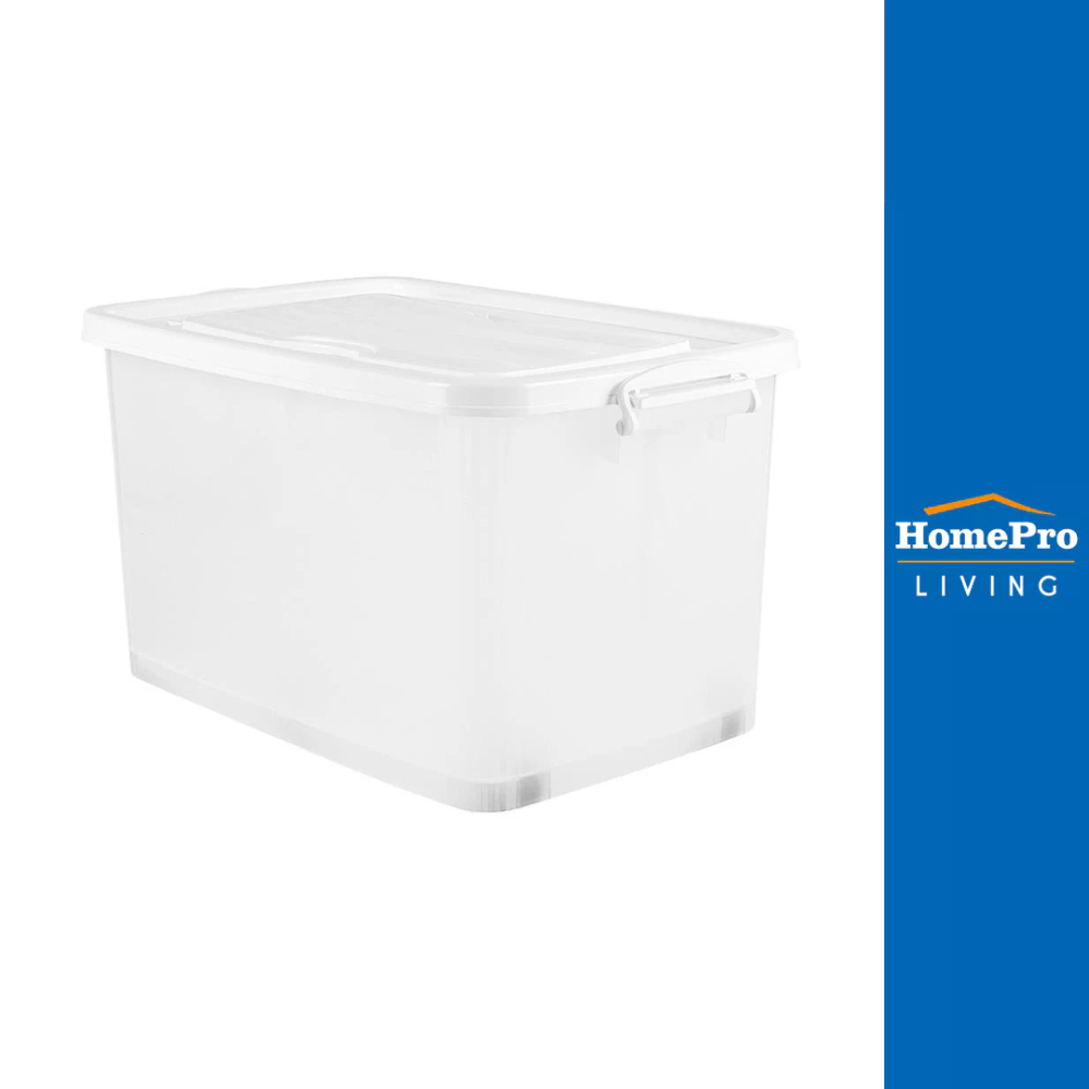 API กล่องเก็บของ ฝาล็อค 2007 100 ลิตร สีขาว จัดส่งโดย HomePro