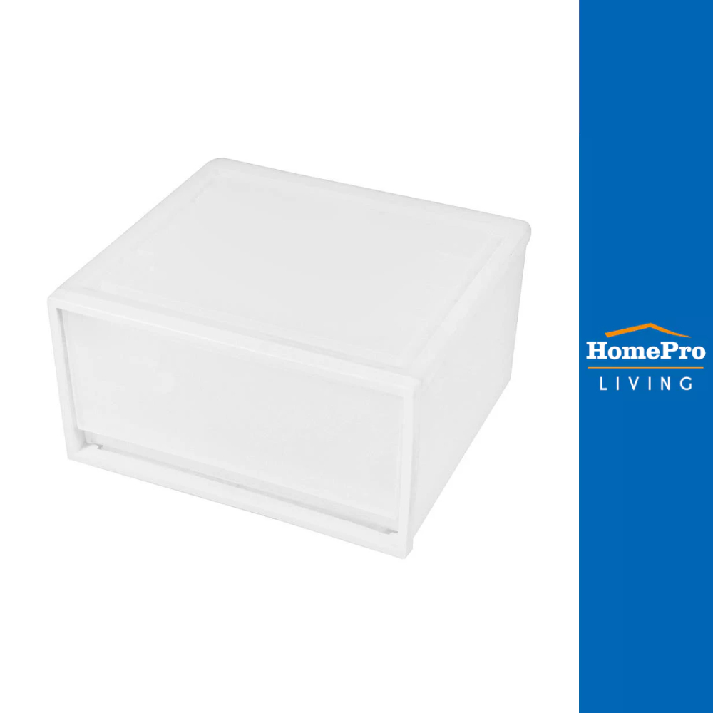 STACKO กล่องลิ้นชัก 1 ลิ้นชัก CK-71 40x35.8x21.2 ซม. สีขาว จัดส่งโดย HomePro