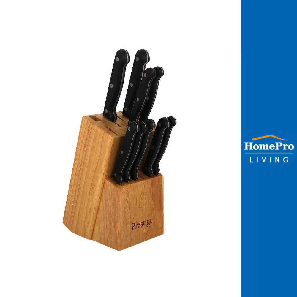 HomePro ชุดมีด14ชิ้นพร้อมแท่นเสียบมีด 56024-C แบรนด์ PRESTIGE