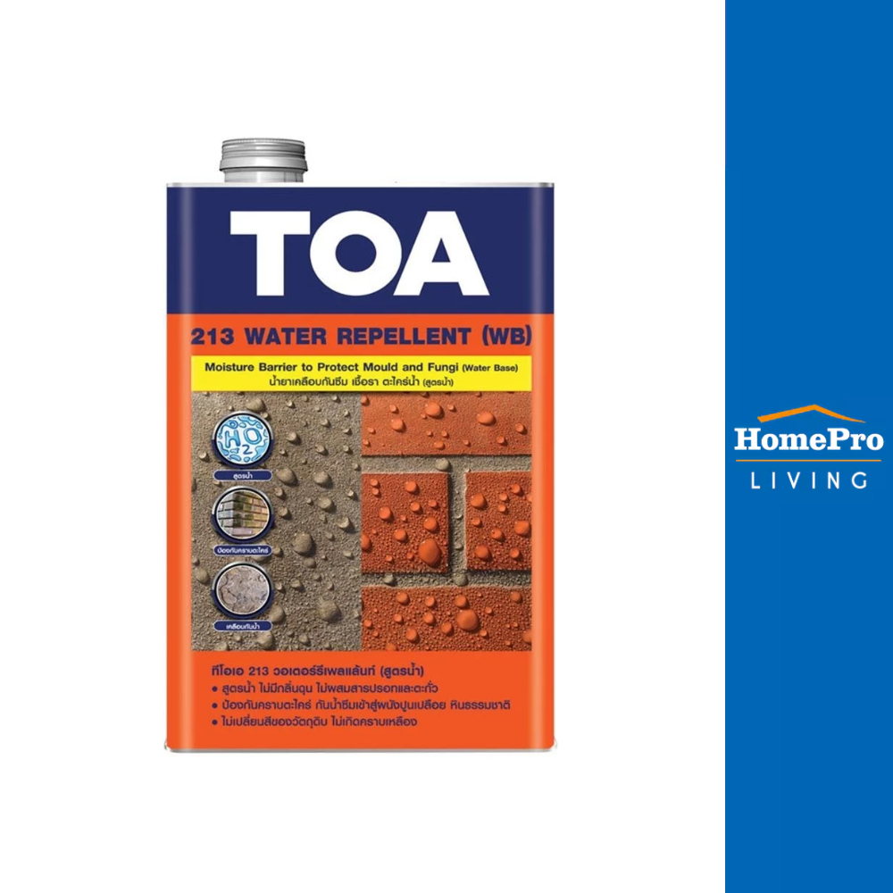 TOA น้ำยาเคลือบด้านสูตรน้ำ 213 1/4 แกลลอน