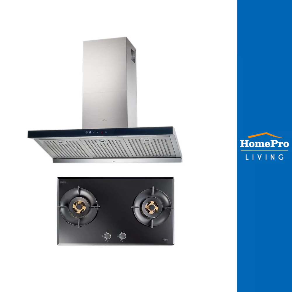 MEX เตาฝัง+เครื่องดูดควัน MEX V3772MHR+K635BFX90