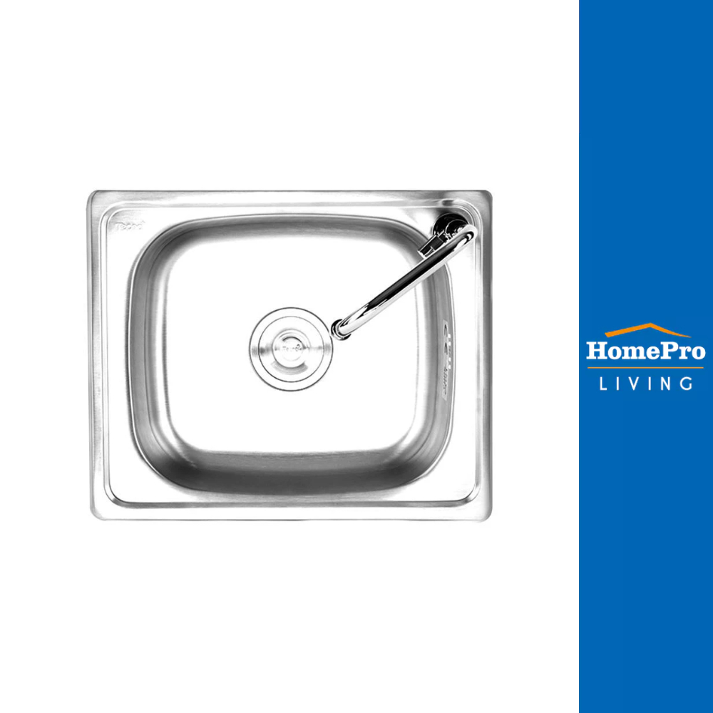 TECNOSTAR ซิงค์ฝัง 1 หลุม 10500 สเตนเลส จัดส่งโดย HomePro