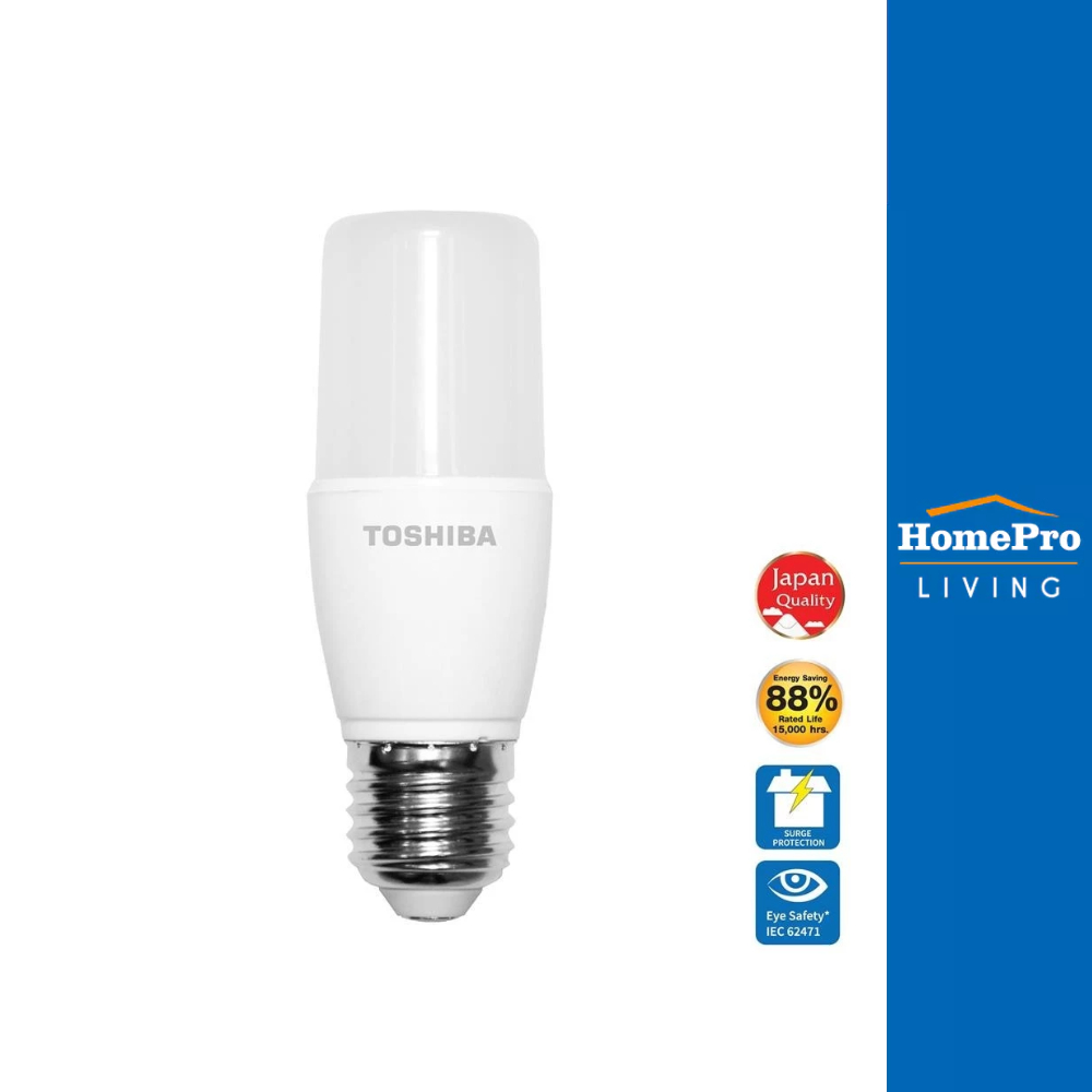 TOSHIBA หลอด LED Stick  T7 E27 5วัตต์ สีขาวสว่าง