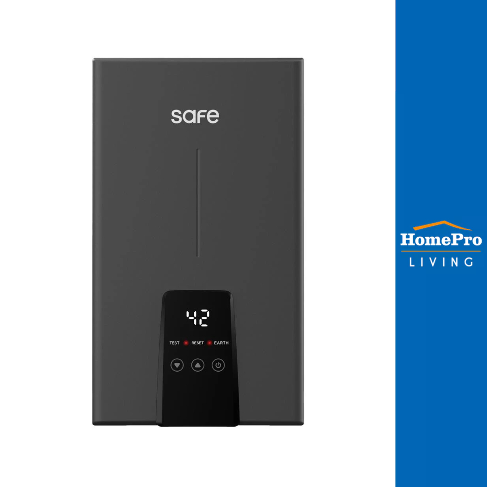 SAFE เครื่องทำน้ำอุ่น THERMO JETT 5500 วัตต์ สีดำ จัดส่งโดย HomePro