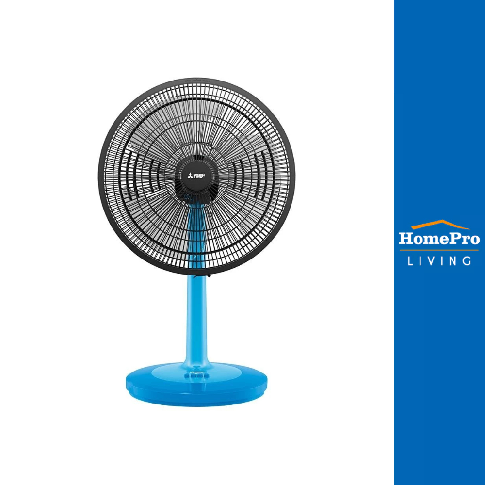 MITSUBISHI พัดลมตั้งโต๊ะ 18 นิ้ว D18A-GB CY-BL สีฟ้า