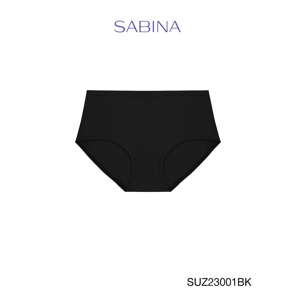 Sabina Microfiber Everyday Series กางเกงในทรงบอยเลค รหัส SUZ23001BK - สีดำ