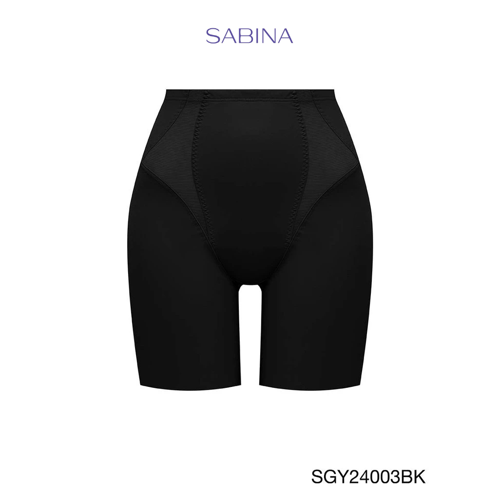 Sabina กางเกงกระชับสัดส่วนเอวสูง Medium Support รหัส SGY24003BK - สีดำ
