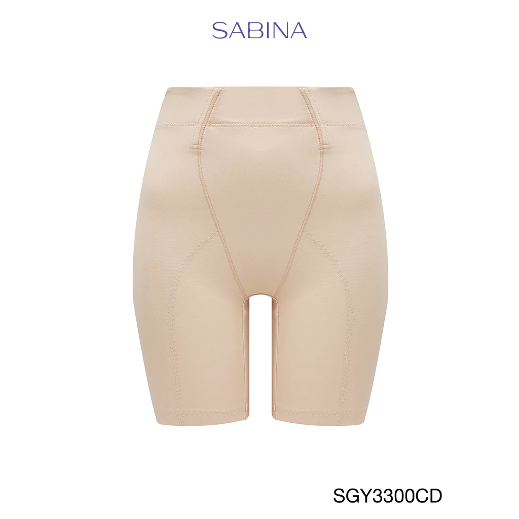 Sabina กางเกงกระชับสัดส่วนเอวสูง Strong Support รหัส SGY3300CD - สีเนื้อเข้ม