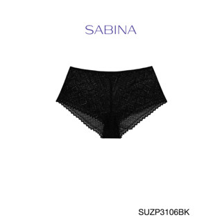 Sabina กางเกงชั้นใน เบสิค (Boyleg) รหัส SUZP3106BK สีดำ