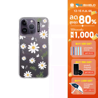 HI-SHIELD Stylish เคสใสกันกระแทก ไอโฟน รุ่น Daisy [เคส ไอโฟน 15][เคส ไอโฟน 14][เคส ไอโฟน 13]