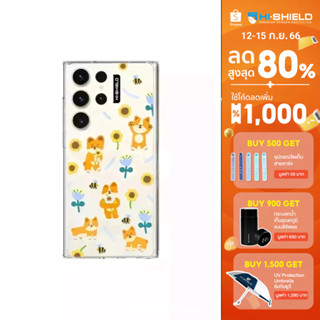 [S23ultra][S22ultra] HI-SHIELD Stylish เคสใสกันกระแทก Samsung S23ultra รุ่น Quack2