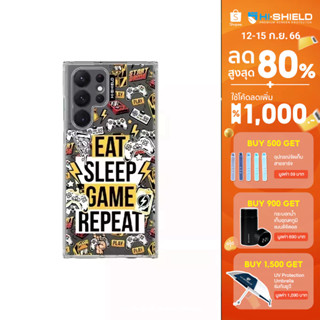 HI-SHIELD Stylish เคสใสกันกระแทก Samsung S22ultra รุ่น Game1