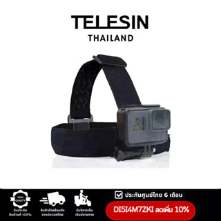 TELESIN สายรัดศีรษะสำหรับ สำหรับGOPROทุกรุ่น,DJI Action4/3