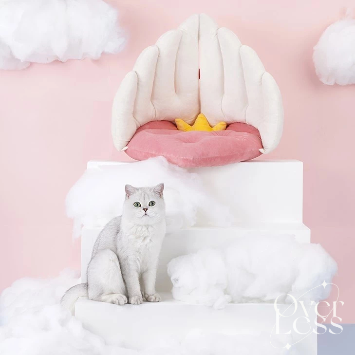 [zeze] Angel Pet Bed เบาะนอนสัตว์ ที่นอนสัตว์รูปหัวใจ