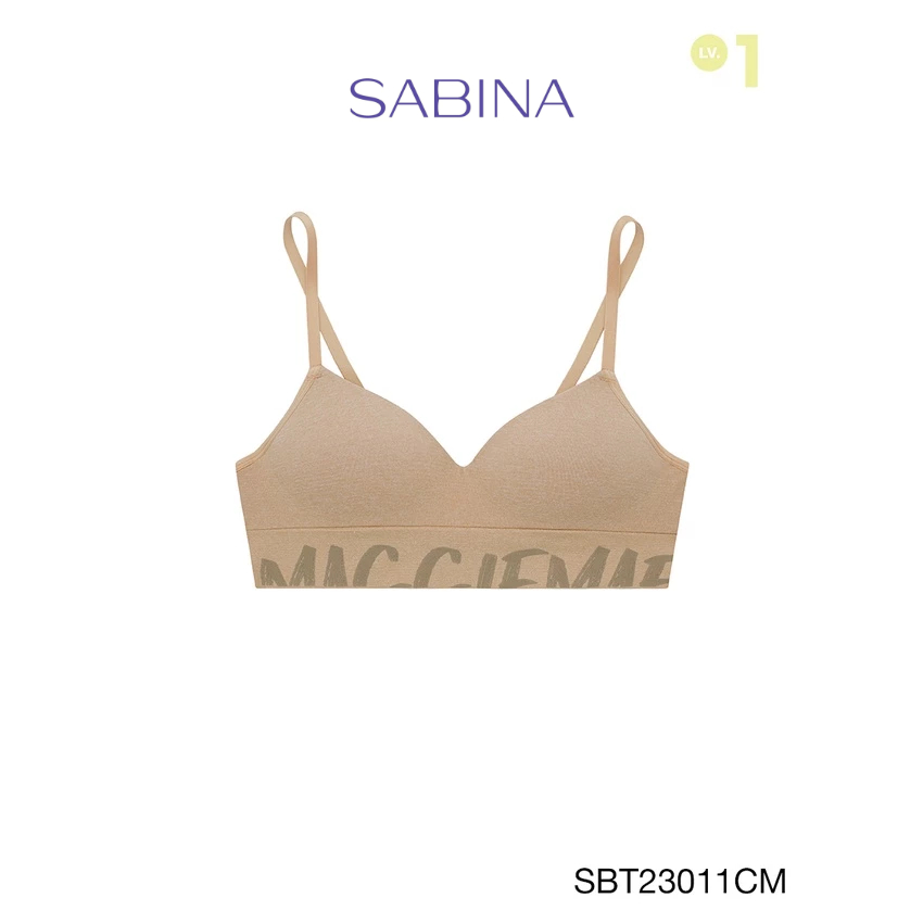 SABINA | Maggie Mae Soft and Cozy เสื้อชั้นใน ไร้โครง รหัส SBT23011CM สีน้ำตาล