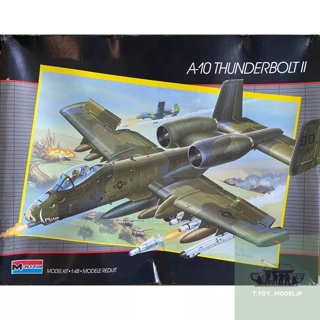 Monogram 1/48 A-10 Thunderbolt II โมเดลเครื่องบินรบ เครื่องบินรบ โมเดลเครื่องบินประกอบ