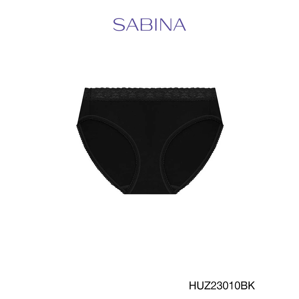 Sabina เบสิค กางเกงในทรงบิกินี่ รหัส HUZ23010BK สีดำ