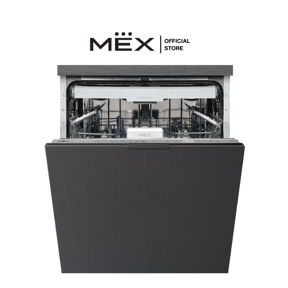MEX รุ่น LVB6533 เครื่องล้างจาน ขนาด 60 ซม. (ชนิดติดตั้งในเฟอร์นิเจอร์, ไม่รวมหน้าบานเฟอร์นิเจอร์)