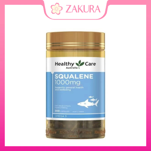 Healthy Care	Squalene 1000mg 200 capsules
