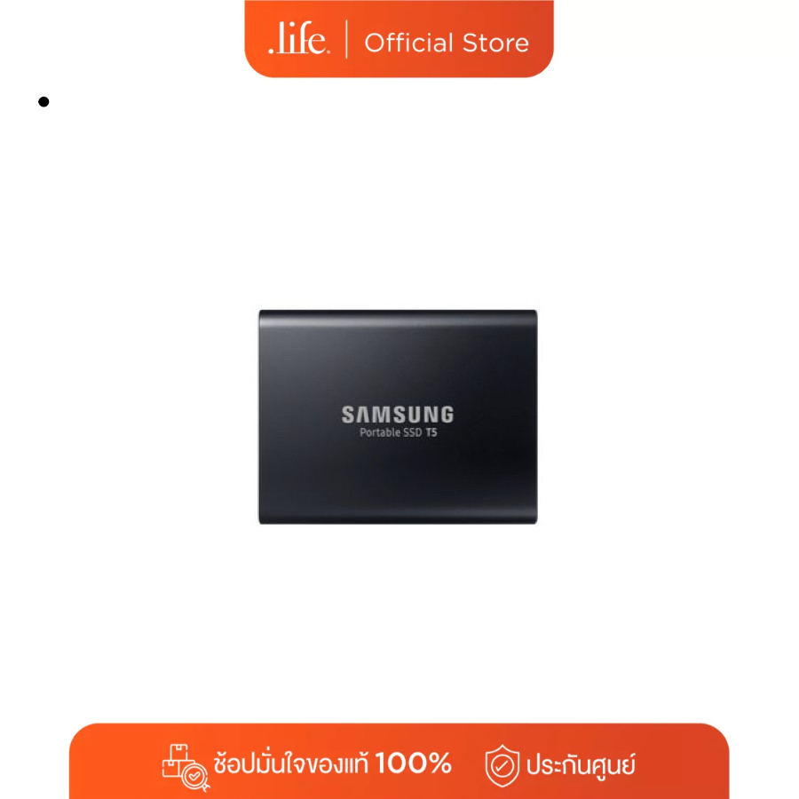 SAMSUNG ฮาร์ดดิสก์แบบพกพา รุ่น External SSD T5 Portable 1TB USB 3.1  ที่สุดของฮาร์ดดิสก์พกพา ประสิทธ