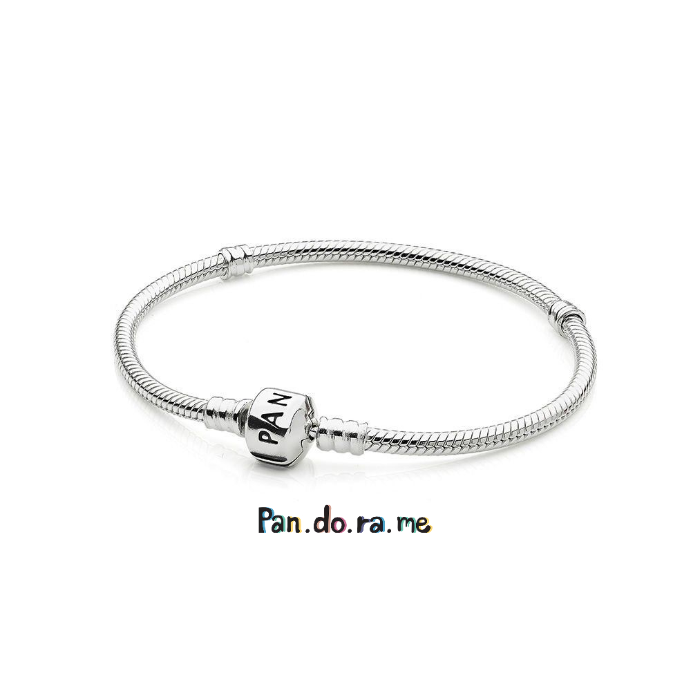 [พร้อมส่ง สินค้าแท้ ] Pandora Bracelet Snake Chain Silver Original