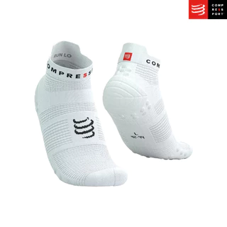 COMPRESSPORT ถุงเท้าวิ่ง Pro Racing Socks V4.0 Run Low ข้อต่ำ เล่นกีฬากลางแจ้ง เบา แห้งไว