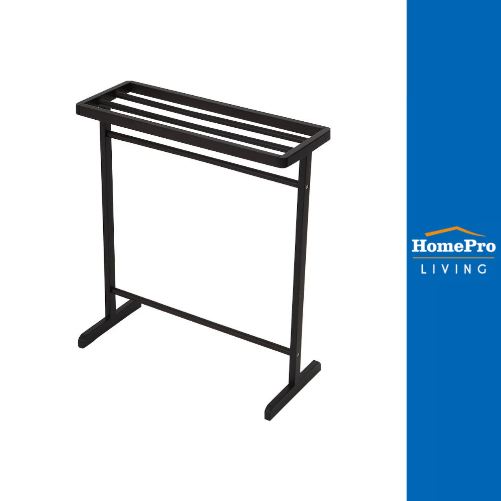 PLIM ราวพาดผ้าไม้ยางพารา4เส้น MINI สีโอ๊ค จัดส่งโดย HomePro