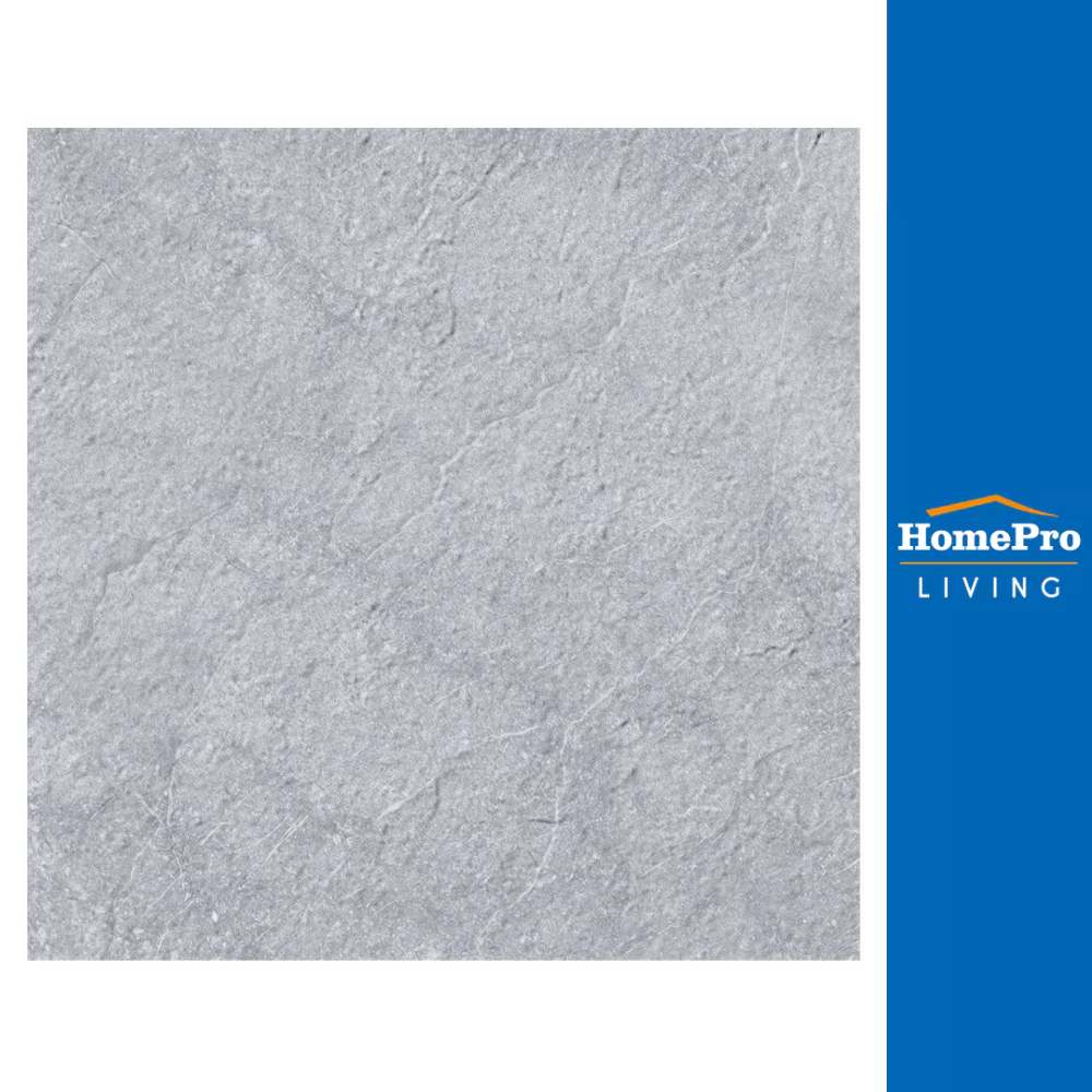 HomePro กระเบื้องพื้น 12X12 นิ้ว นาดาล สโตน เทา PM 1M2 แบรนด์ ภูผา