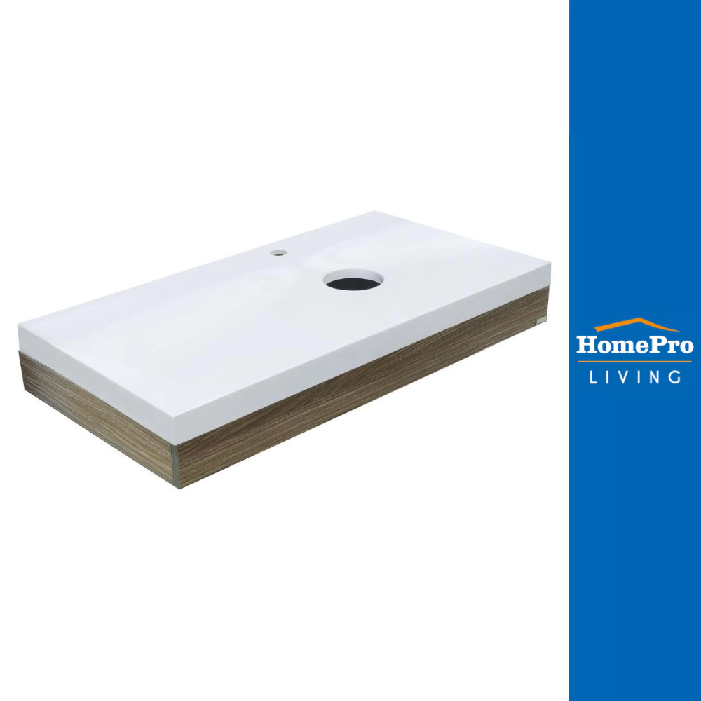 MOYA อ่างเคาน์เตอร์ SP-118 สีขาว จัดส่งโดย HomePro