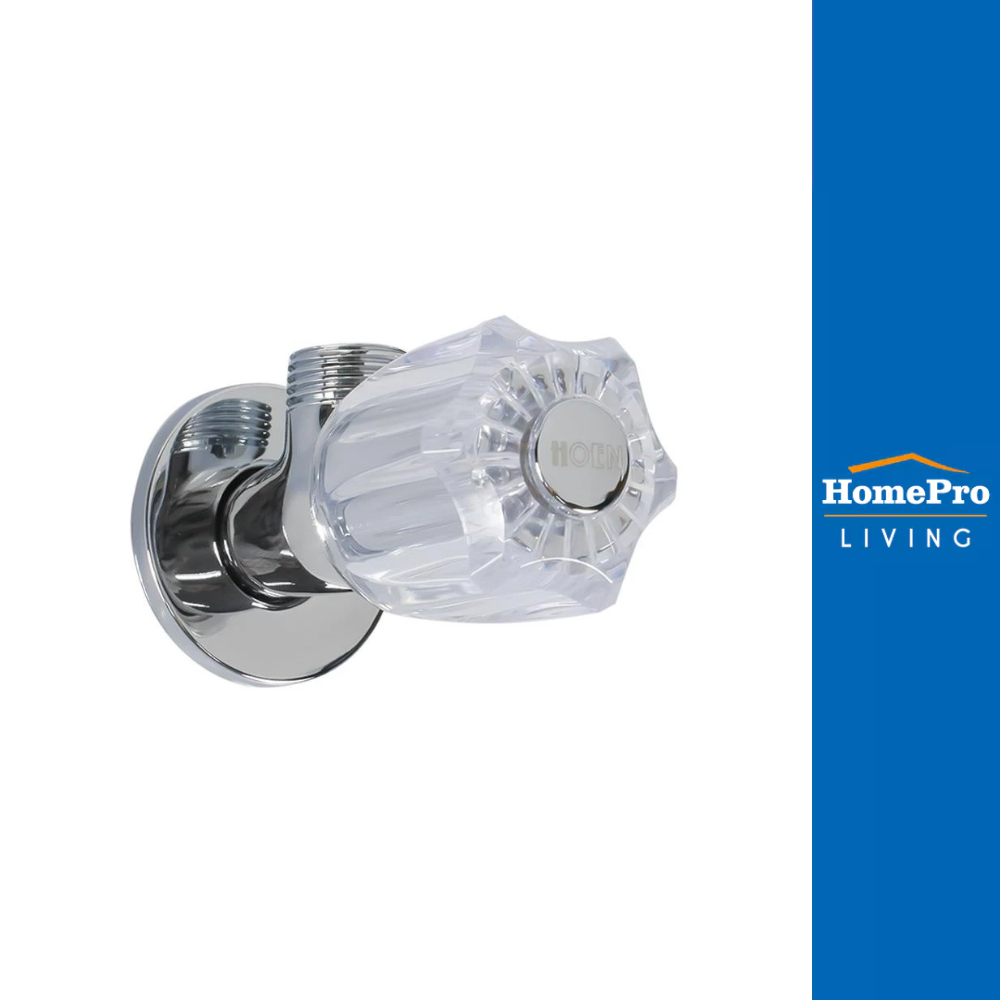 HOEN วาล์วฝักบัว 1ทาง H-8401 สีโครม