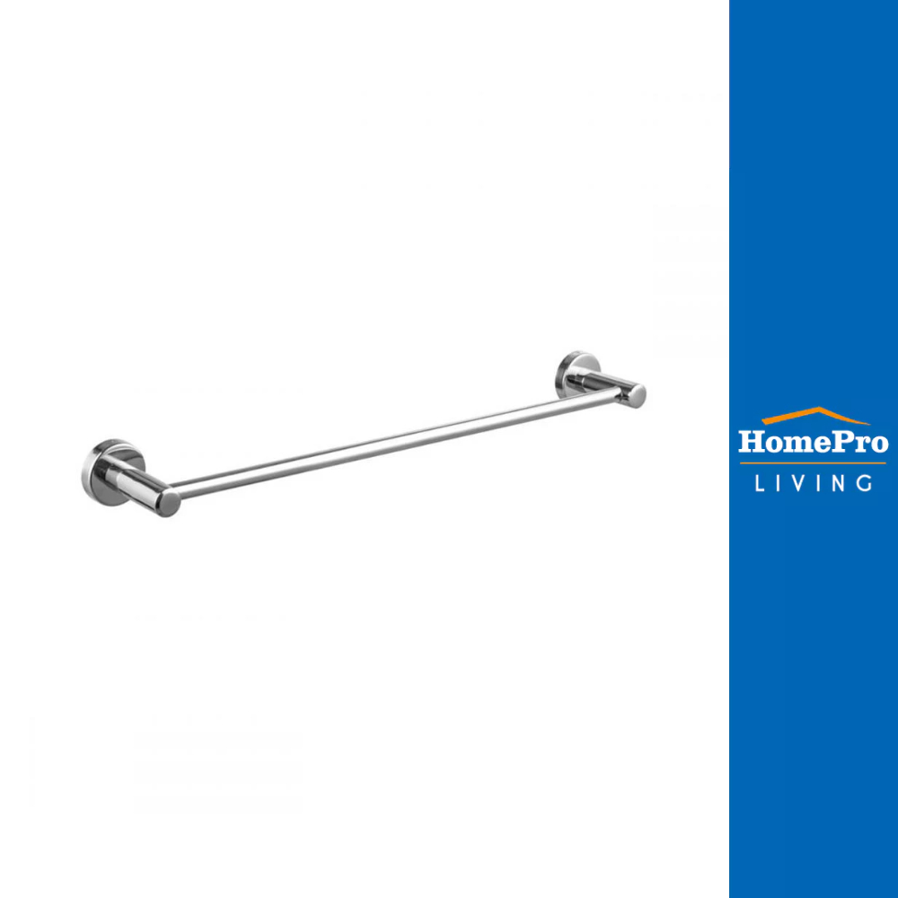 RASLAND ราวแขวนผ้า RA SH-RAIL-60 60 ซม. สีโครม