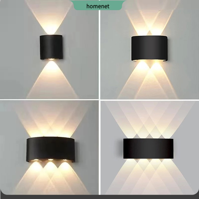 ⚡สปอตสินค้า⚡ไฟติดผนัง LED กันน้ำ 2W 4W 6W 8W - สไตล์นอร์ดิก โมเดิร์น สําหรับตกแต่งบ้าน สวน ทางเดิน กลางแจ้ง