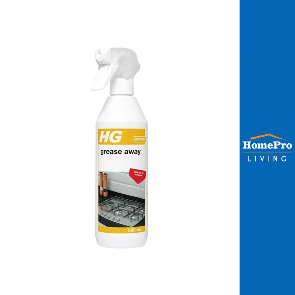 HomePro สเปรย์ขจัดคราบไขมันพื้นผิวในครัว 500ml แบรนด์ HG
