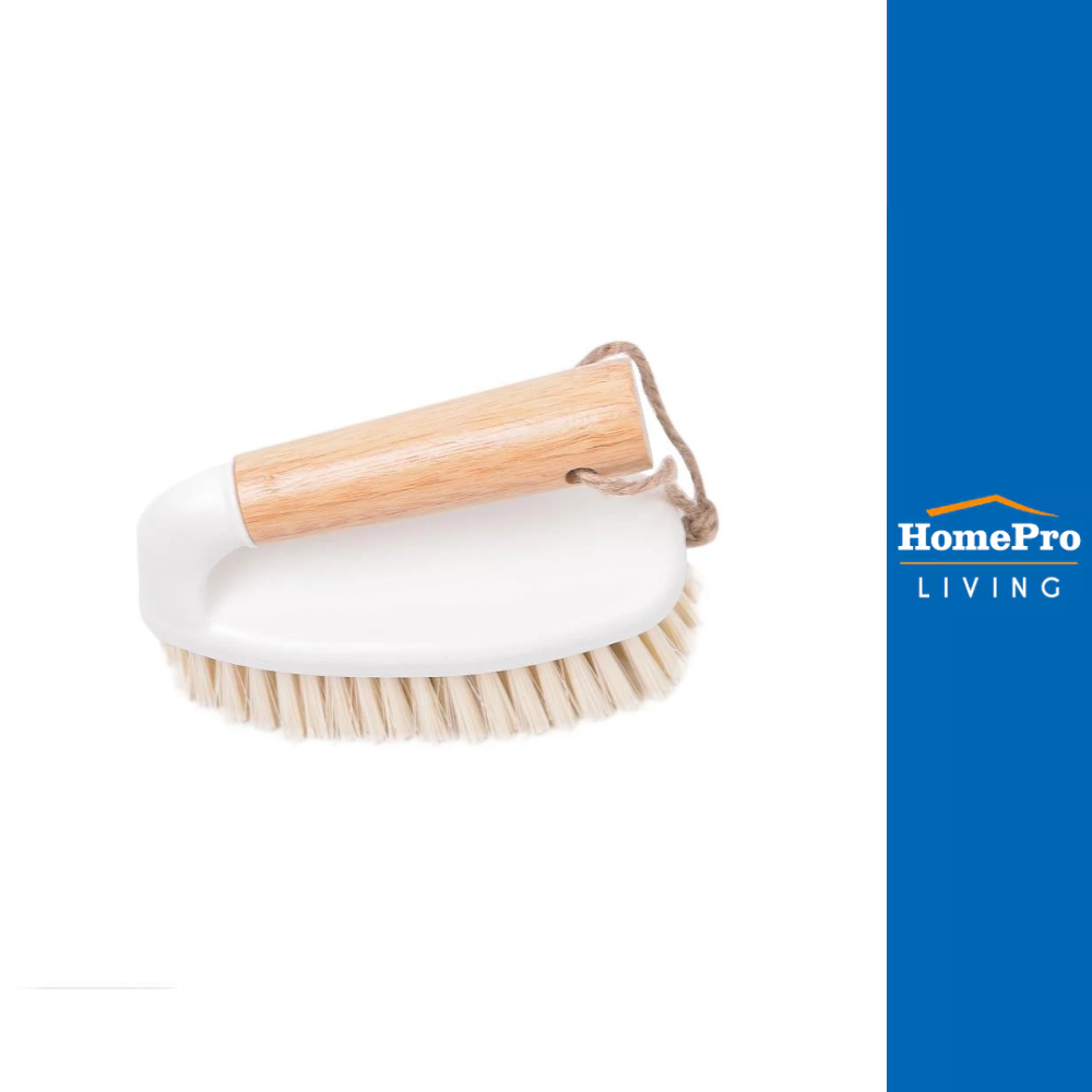 HomePro แปรงทำความสะอาดทรงเตารีด MOKU สีขาว แบรนด์ ACCO