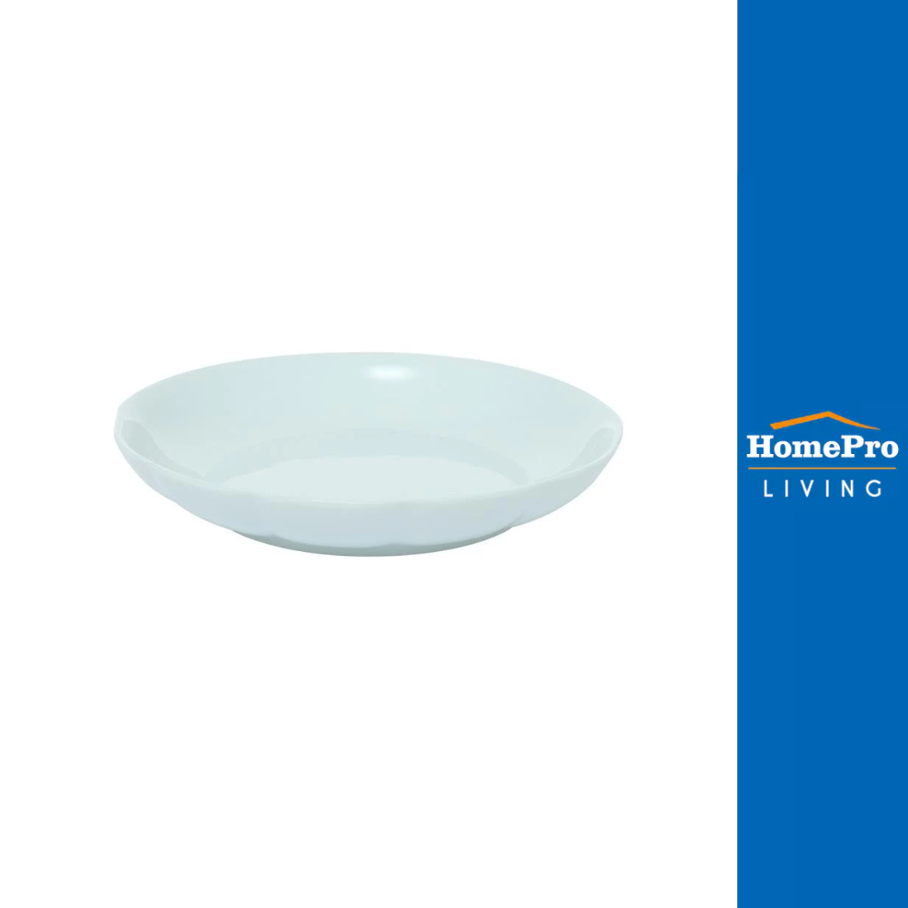 HomePro จาน PORCELAIN บัว 9" OLIVE แบรนด์ KECH