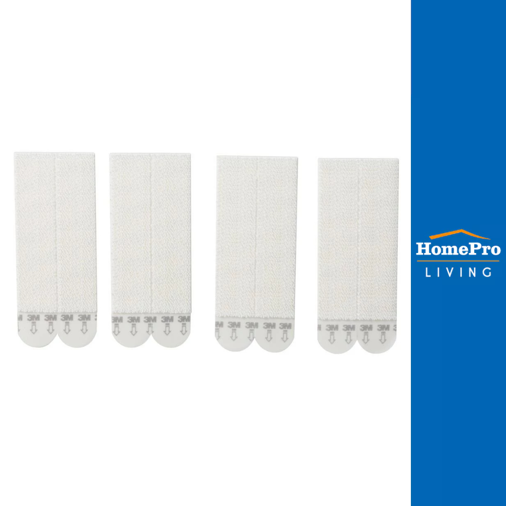 3M เทปหนามเตยติดกรอบรูปยาว 8ชิ้น จัดส่งโดย HomePro
