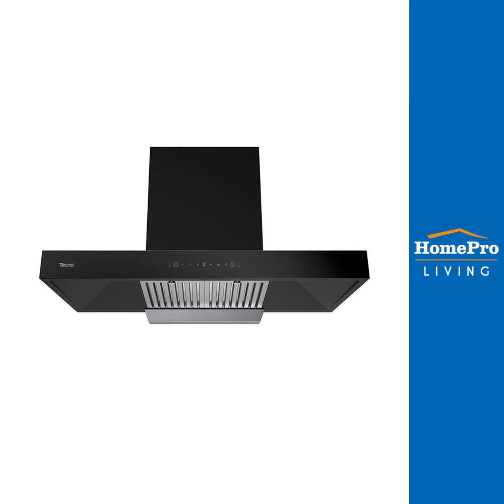 [จัดส่งพร้อมติดตั้ง] TECNOSTAR เครื่องดูดควันกระโจม HD 90 MC/B 90 ซม. จัดส่งโดย HomePro