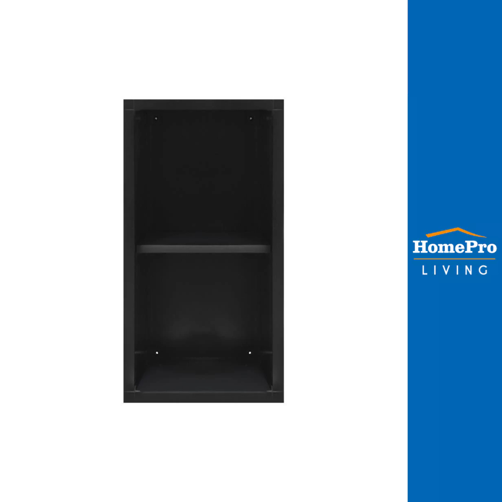 HomePro ตู้ 2 ชั้น  35x66 ซม. สีดำ แบรนด์ CABIN
