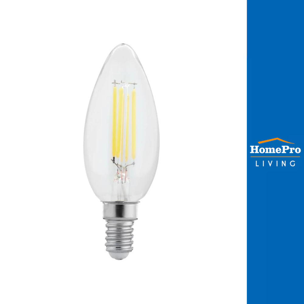 SYLVANIA หลอด LED TOLEDO FIRA CANDLE E14 4 วัตต์ WARMWHITE จัดส่งโดย HomePro