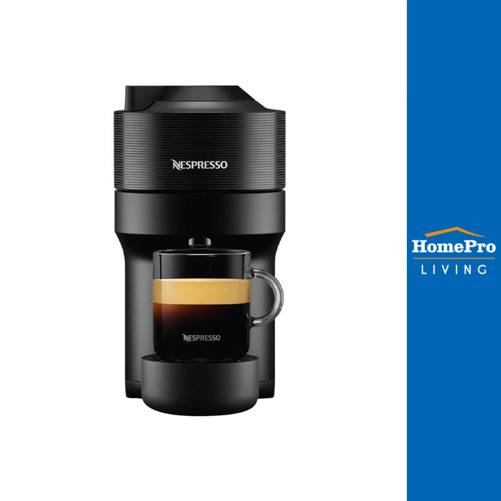 NESPRESSO เครื่องชงกาแฟแคปซูล VERTUO POP สีดำ จัดส่งโดย HomePro