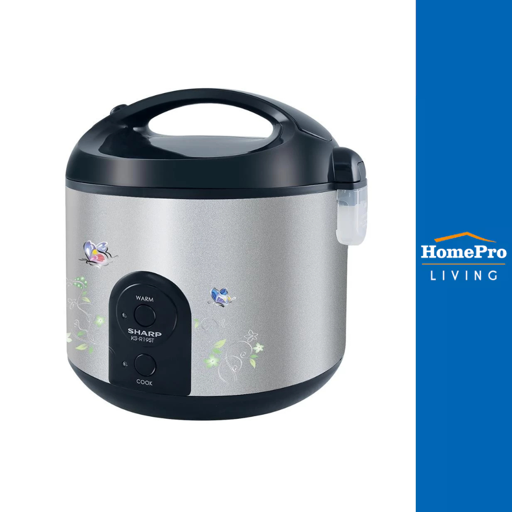 SHARP หม้อหุงข้าว MANUAL KSR19ST 1.8 ลิตร จัดส่งโดย HomePro