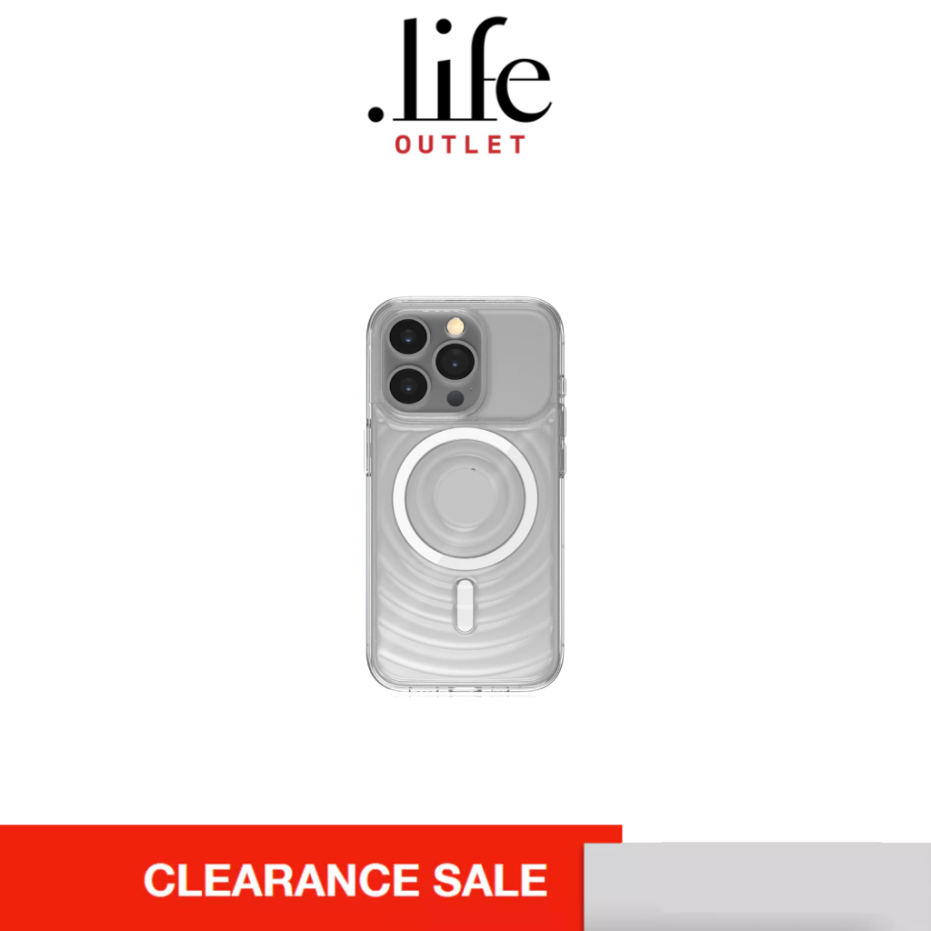 STM Reawaken Ripple Mag Case for iPhone 15 Pro Max - Clear By Dotlifeoutlet
