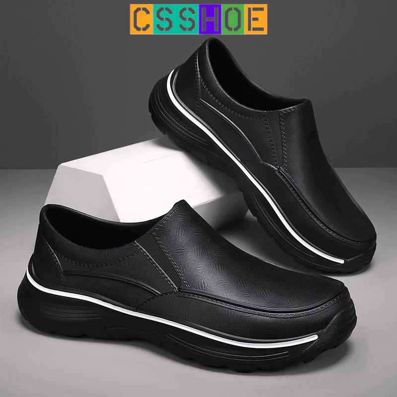 CSSHOE รองเท้าเชฟรองเท้าทำงานผู้ชาย กันลื่นกันน้ำ thumbnail 7