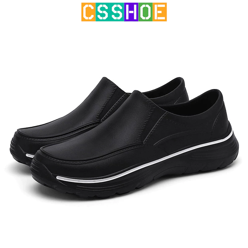 CSSHOE รองเท้าเชฟรองเท้าทำงานผู้ชาย กันลื่นกันน้ำ thumbnail 4